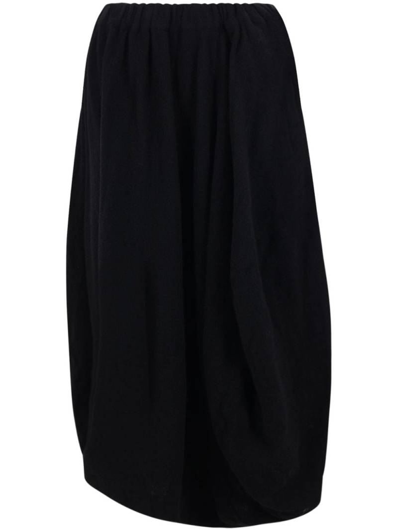 Comme Des Garçons Comme Des Garçons high-waisted skirt - Black von Comme Des Garçons Comme Des Garçons