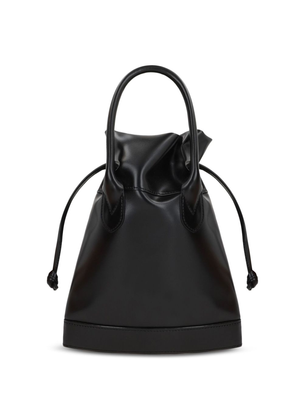 Comme Des Garçons Comme Des Garçons leather bucket bag - Black von Comme Des Garçons Comme Des Garçons