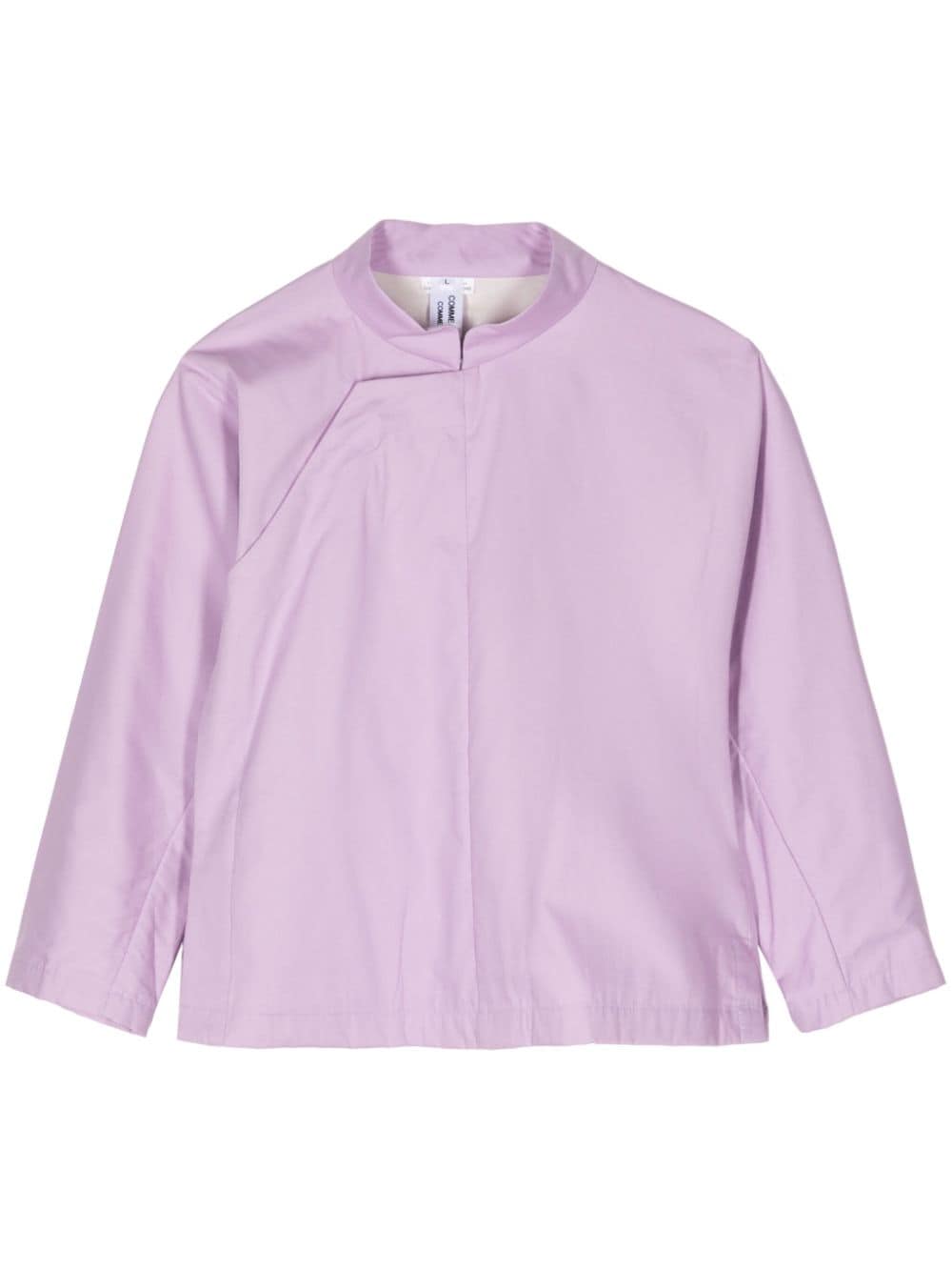 Comme Des Garçons Comme Des Garçons long-sleeve shirt jacket - Purple von Comme Des Garçons Comme Des Garçons