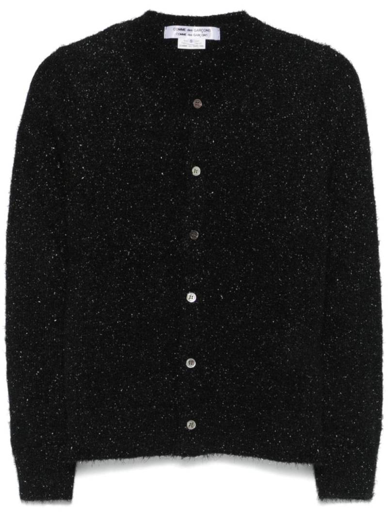 Comme Des Garçons Comme Des Garçons lurex cardigan - Black von Comme Des Garçons Comme Des Garçons