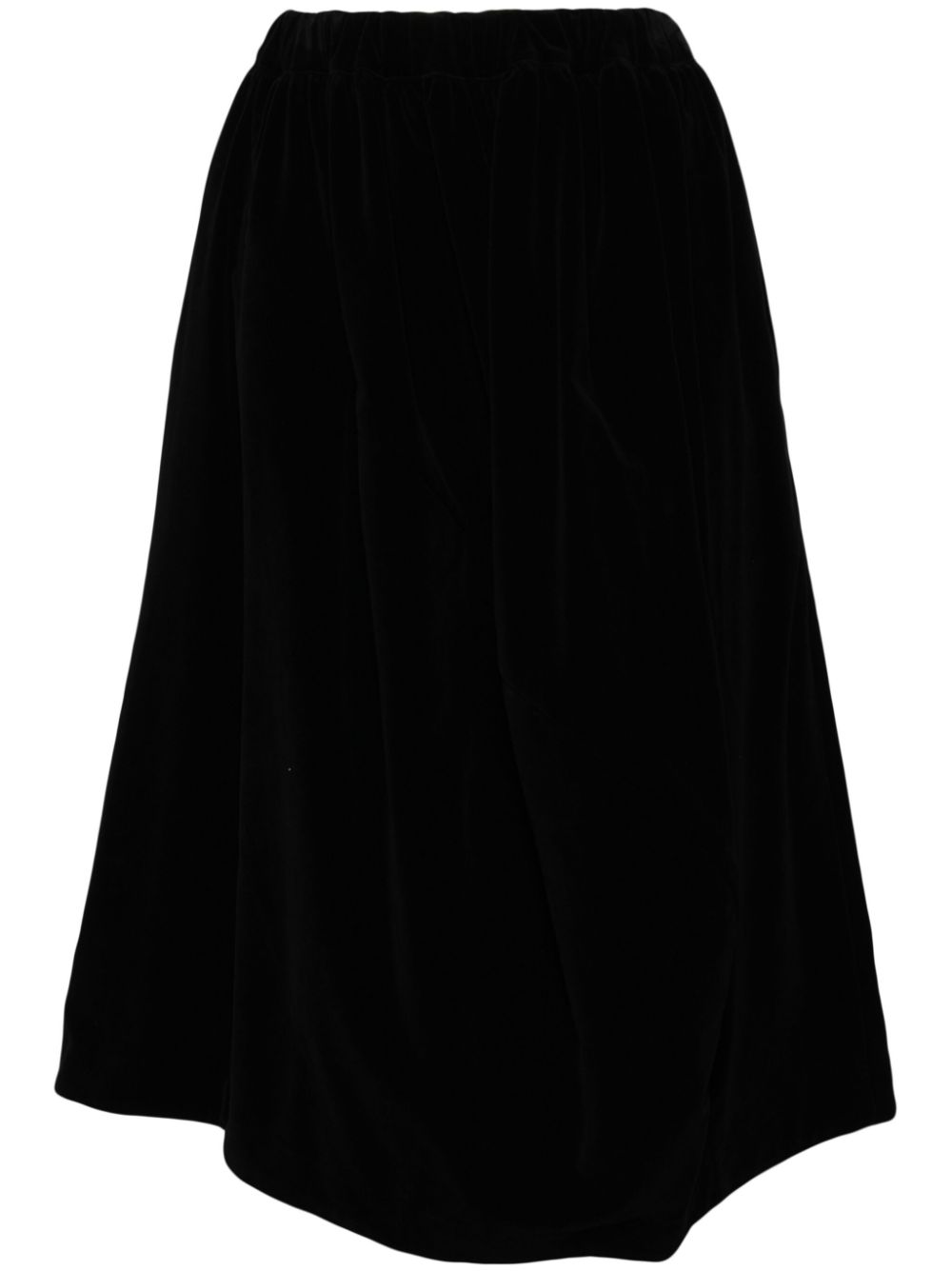 Comme Des Garçons Comme Des Garçons panelled midi skirt - Black von Comme Des Garçons Comme Des Garçons