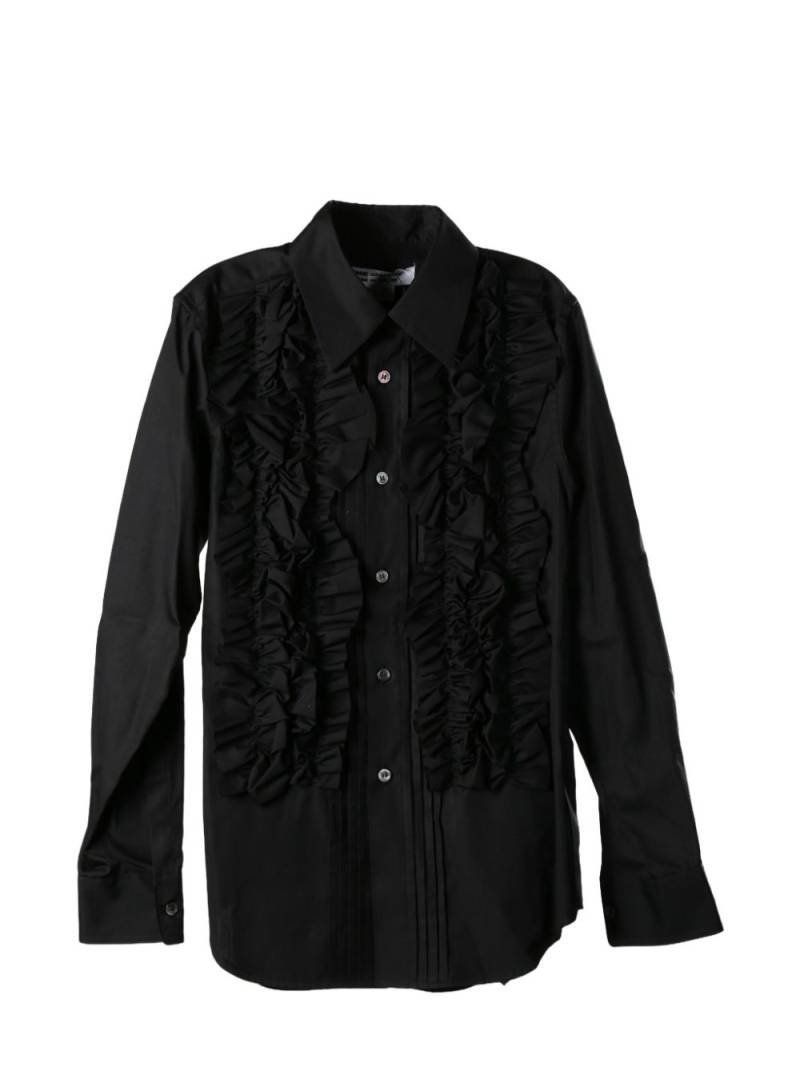 Comme Des Garçons Comme Des Garçons ruffled shirt - Black von Comme Des Garçons Comme Des Garçons