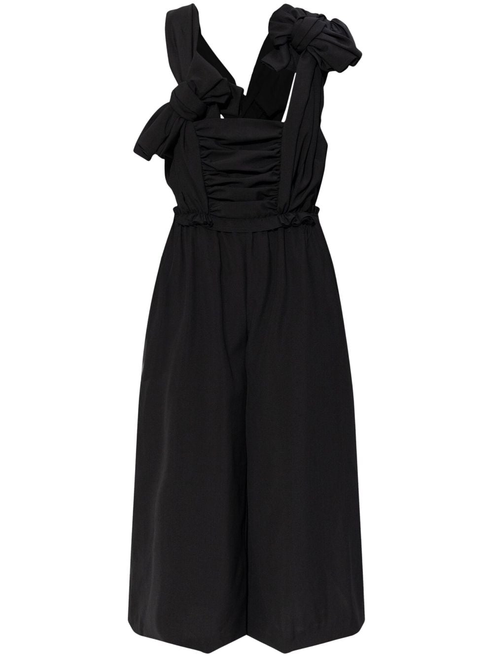 Comme Des Garçons Comme Des Garçons wool jumpsuit - Black von Comme Des Garçons Comme Des Garçons