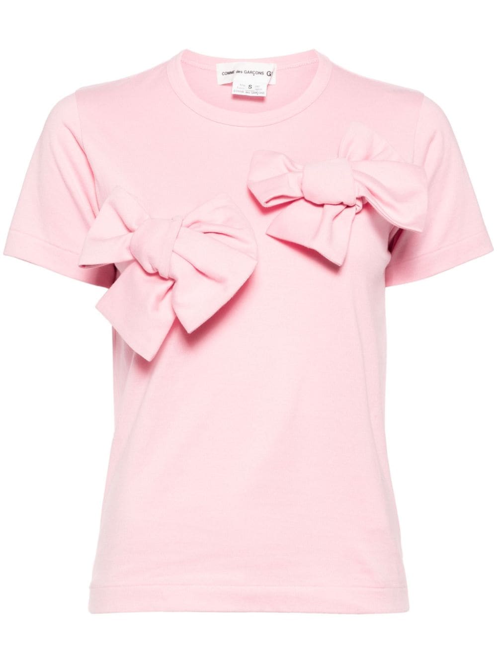 Comme Des Garçons Girl cotton T-shirts - Pink von Comme Des Garçons Girl