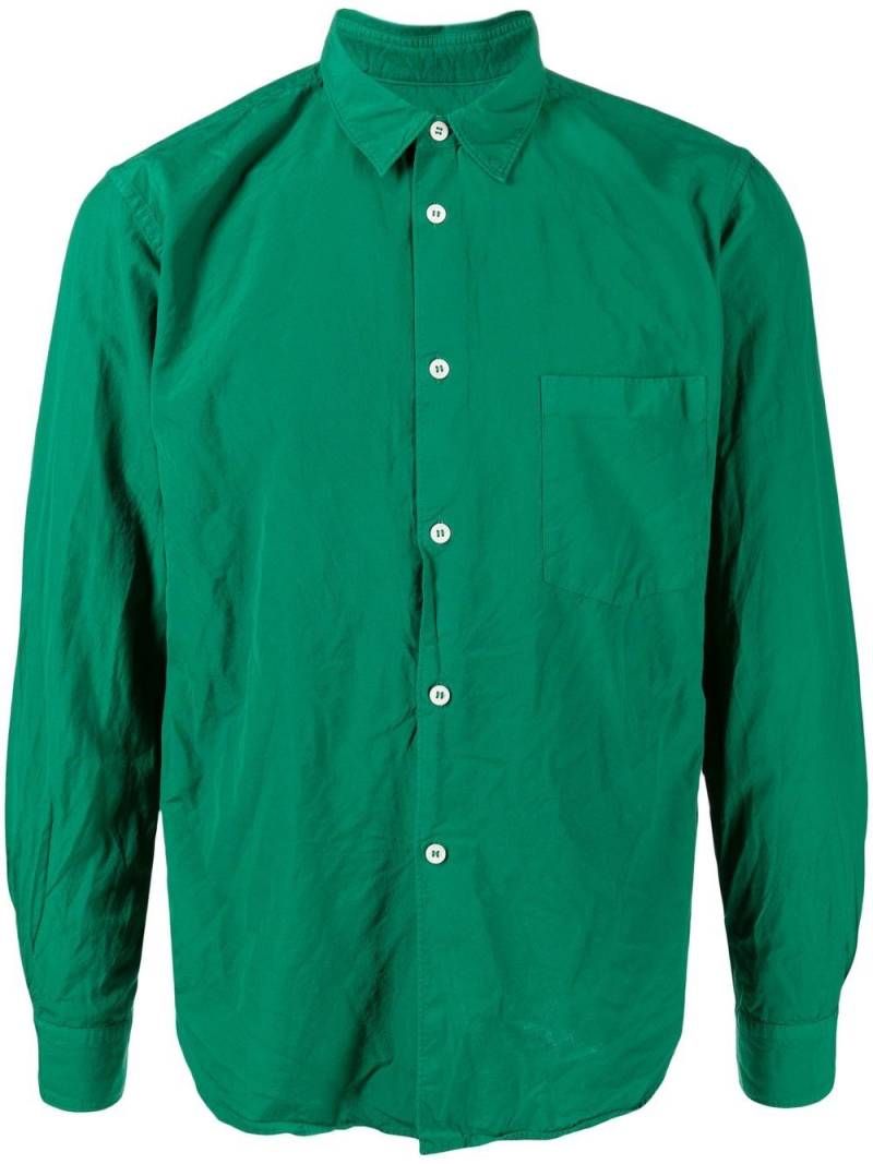 Comme des Garçons Homme Plus button-up shirt - Green von Comme des Garçons Homme Plus