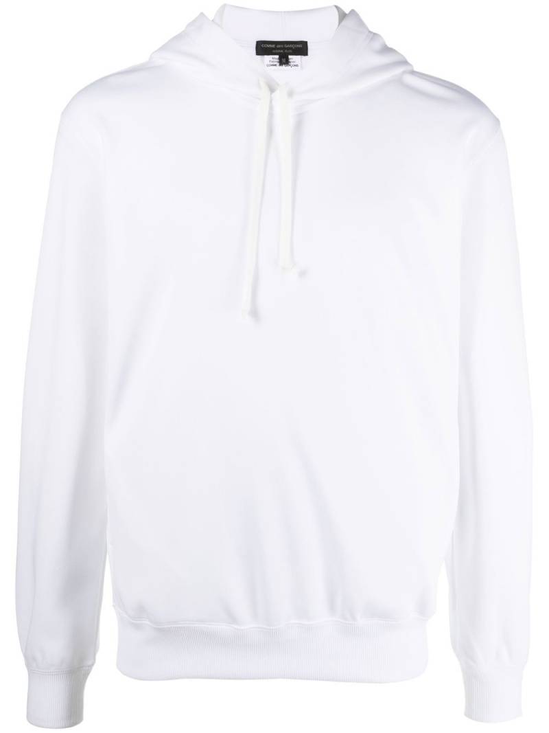 Comme des Garçons Homme Plus graphic-print pullover hoodie - White von Comme des Garçons Homme Plus