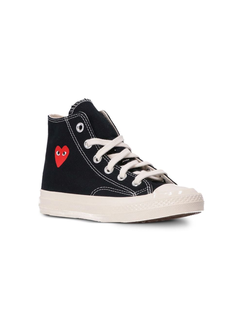 Comme Des Garçons Play Kids x Converse Red Heart sneakers - Black von Comme Des Garçons Play Kids