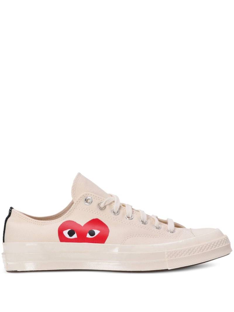 Comme Des Garçons Play x Converse Chuck 70 sneakers - Neutrals von Comme Des Garçons Play x Converse