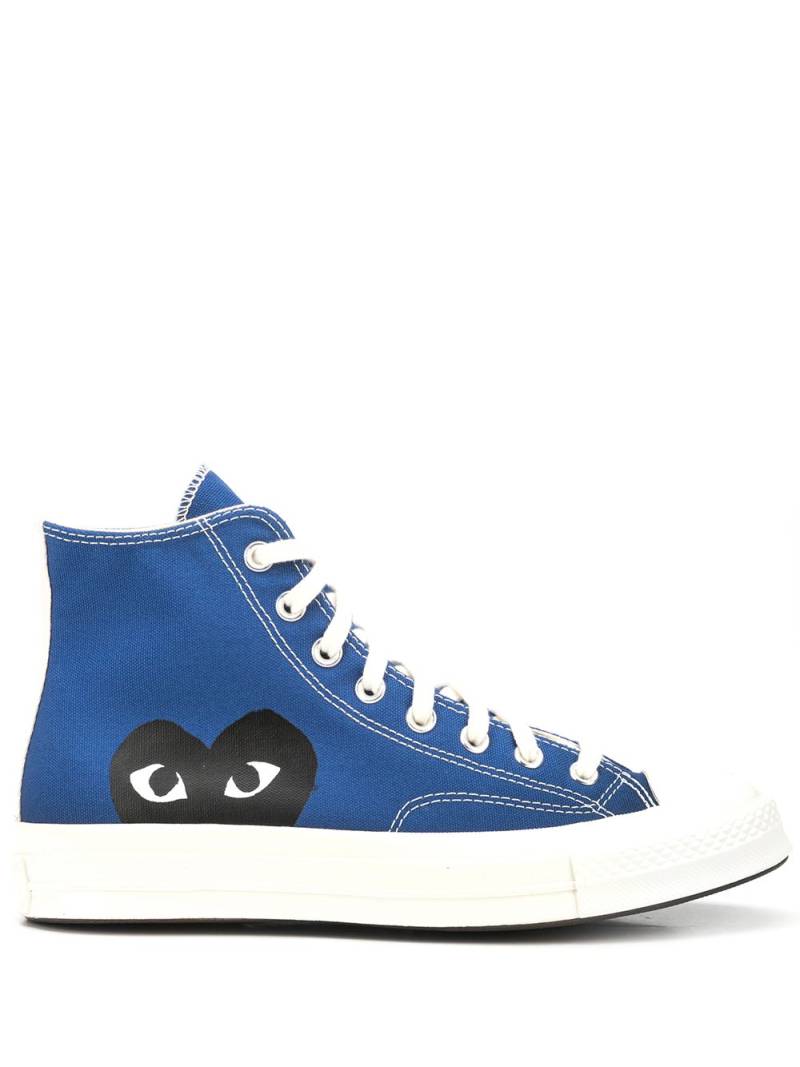 Comme Des Garçons Play x Converse Chuck Taylor '70 high-top sneakers - Blue von Comme Des Garçons Play x Converse