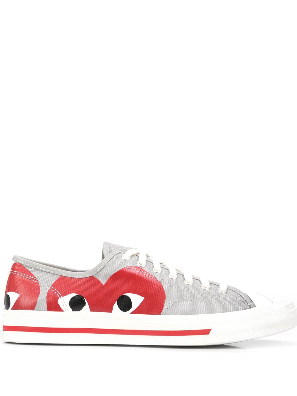 Comme Des Garçons Play x Converse Jack Purcell low-top sneakers - Grey von Comme Des Garçons Play x Converse