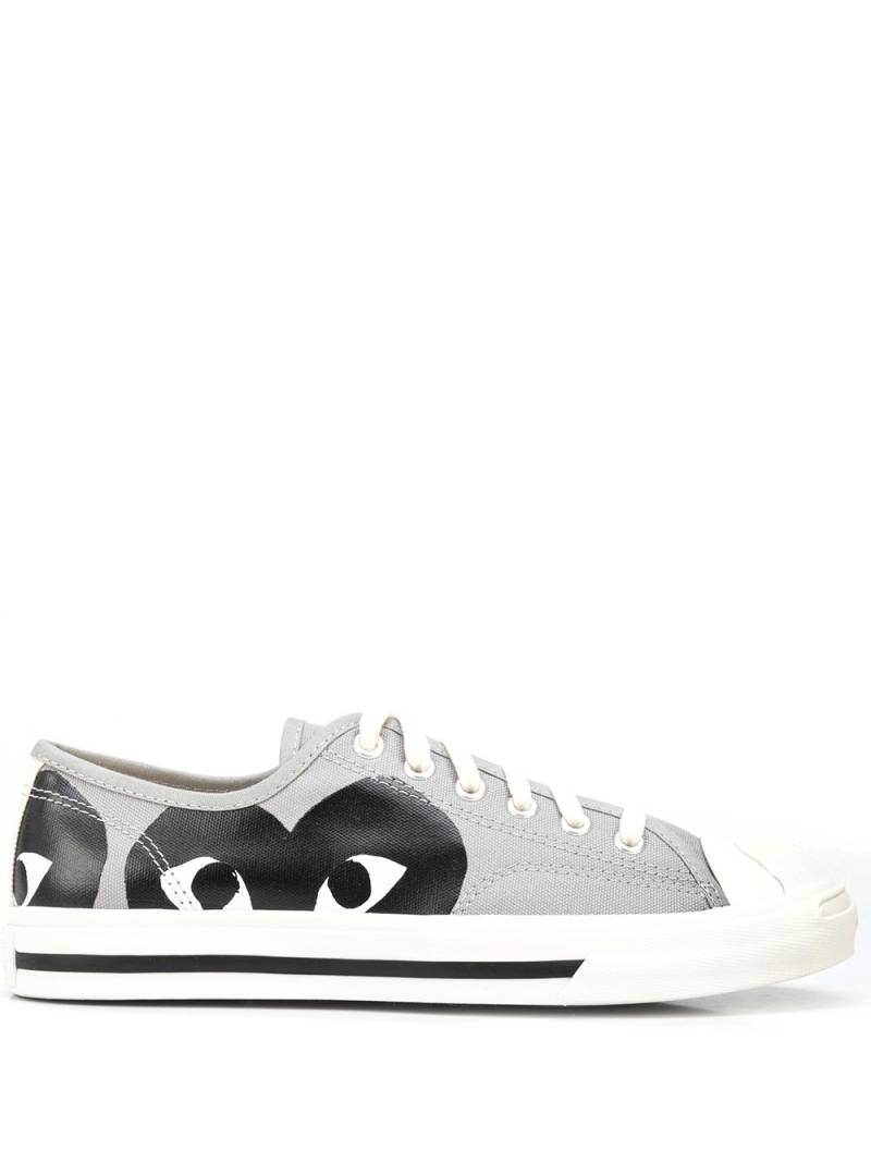 Comme Des Garçons Play x Converse Jack Purcell low-top sneakers - Grey von Comme Des Garçons Play x Converse