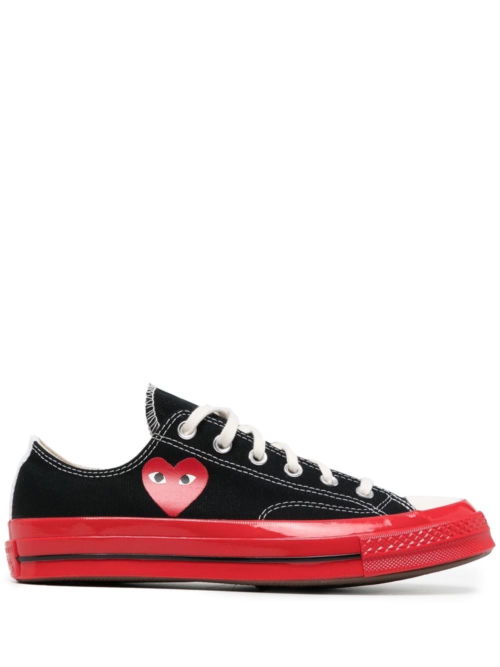 Comme Des Garçons Play x Converse Chuck 70 low-top sneakers - Black von Comme Des Garçons Play x Converse