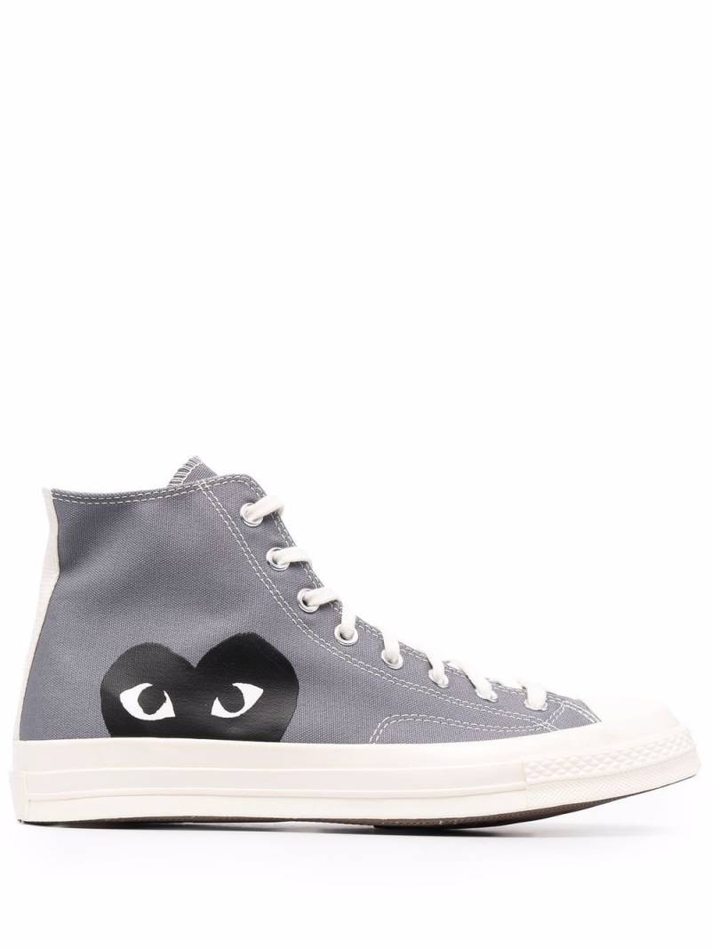 Comme Des Garçons Play x Converse Chuck 70 high-top sneakers - Grey von Comme Des Garçons Play x Converse