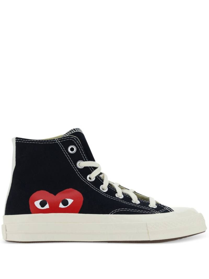 Comme Des Garçons Play Big Heart Chuck 70 sneakers - Black von Comme Des Garçons Play