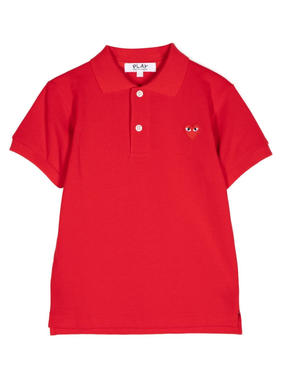 Comme Des Garçons Play embroidered polo shirt