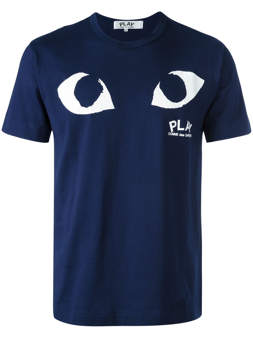 Comme Des Garçons Play eye print T-shirt - Blue von Comme Des Garçons Play