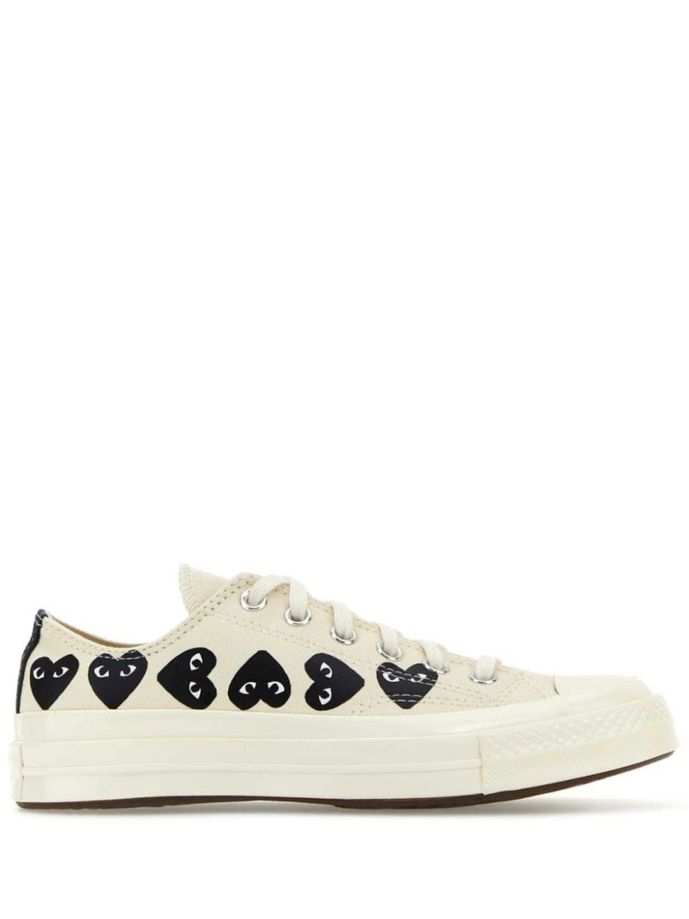 Comme Des Garçons x Converse Play sneakers - Neutrals von Comme Des Garçons