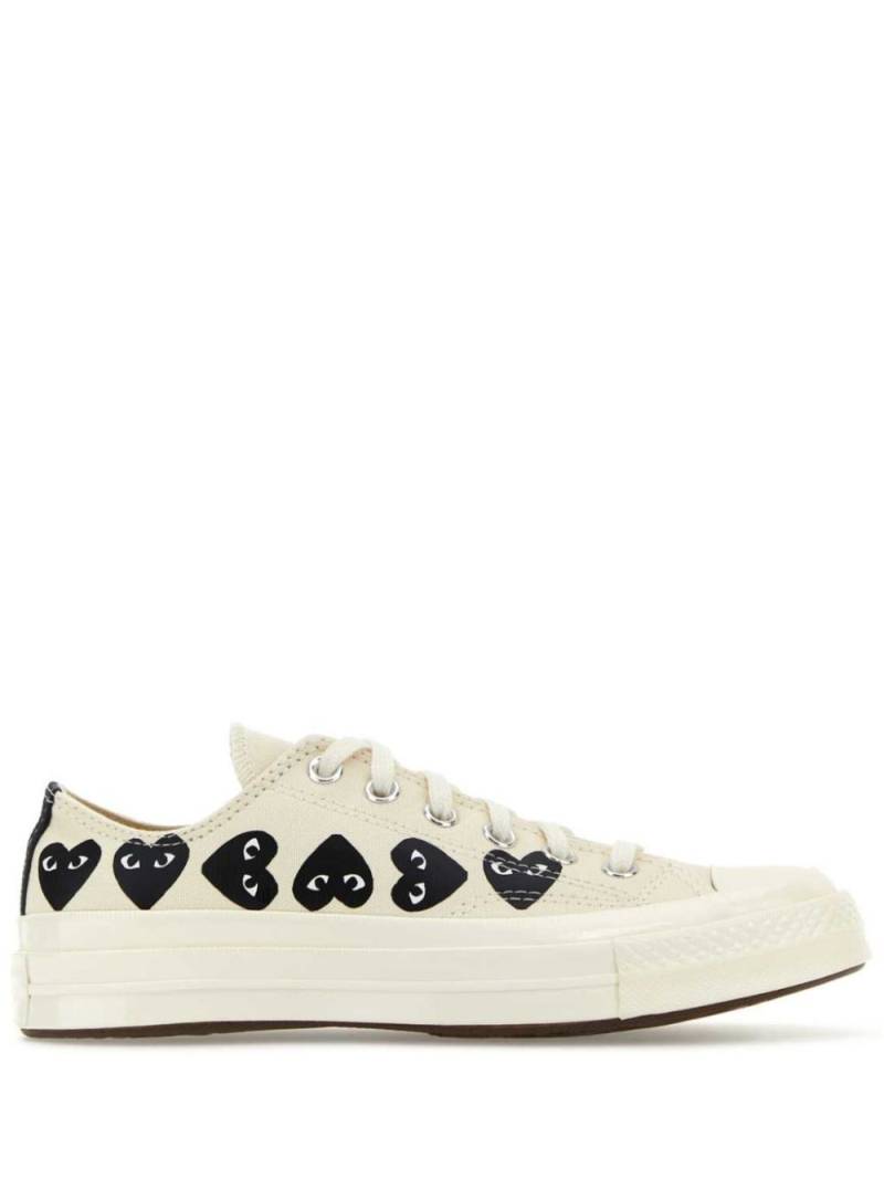 Comme Des Garçons x Converse Play sneakers - Neutrals von Comme Des Garçons