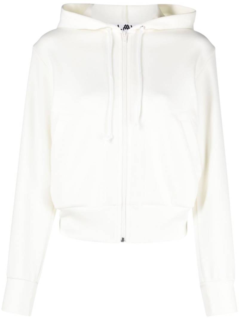 Comme Des Garçons Play zip-up cropped jacket - White von Comme Des Garçons Play