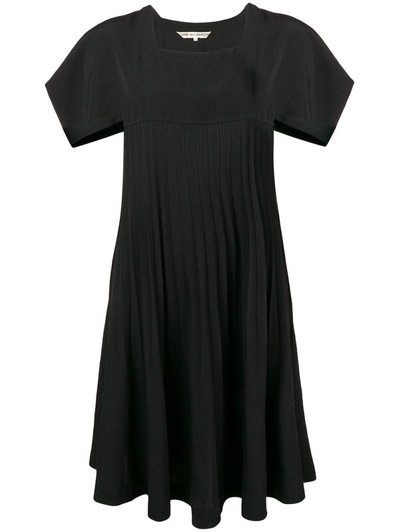 Comme Des Garçons Pre-Owned 1980's pleated dress - Black von Comme Des Garçons Pre-Owned