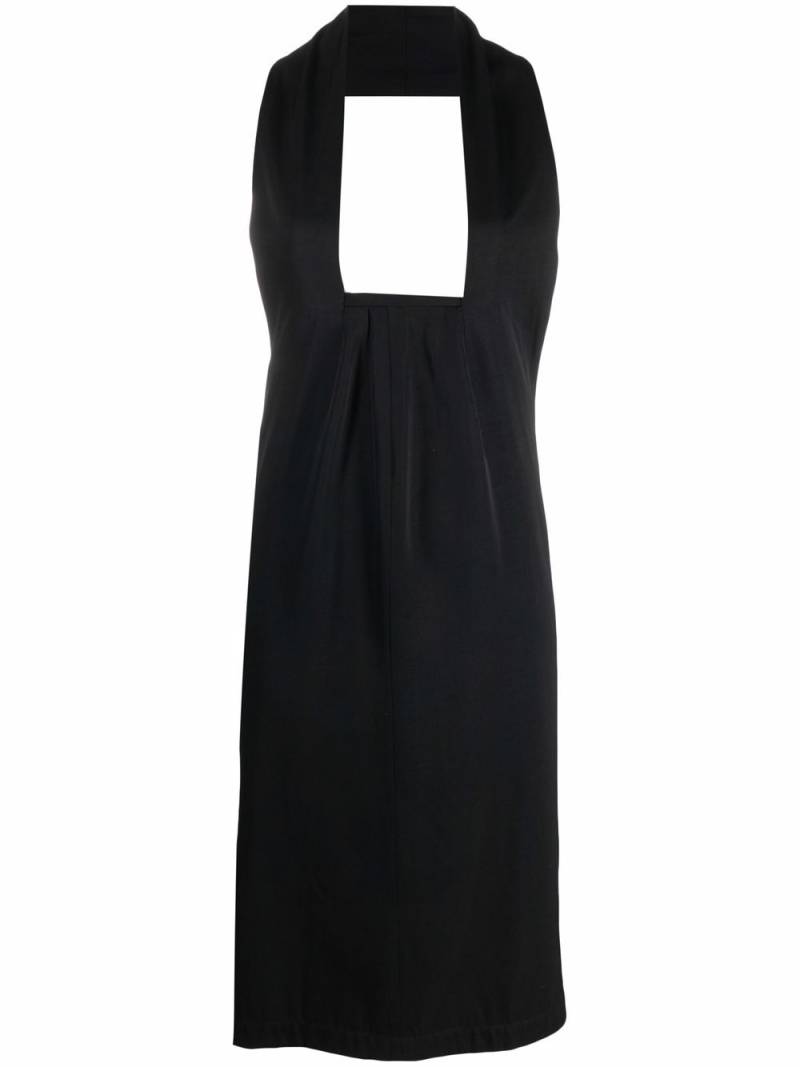 Comme Des Garçons Pre-Owned 1989 halterneck pinafore skirt - Black von Comme Des Garçons Pre-Owned