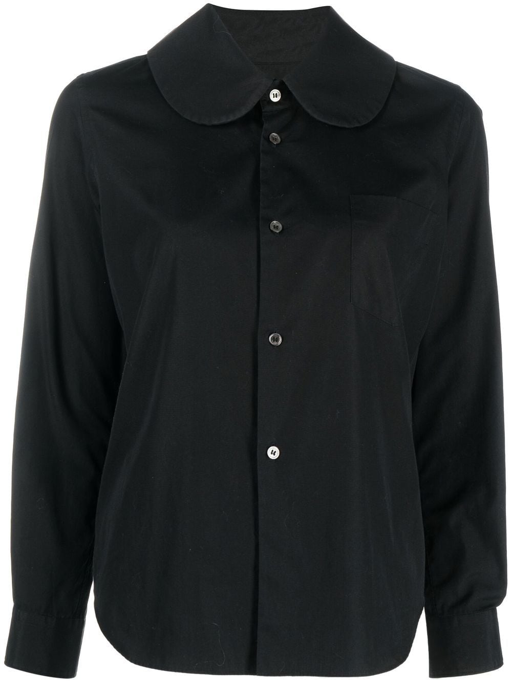 Comme Des Garçons Pre-Owned 2000s Peter Pan-collar shirt - Black von Comme Des Garçons Pre-Owned