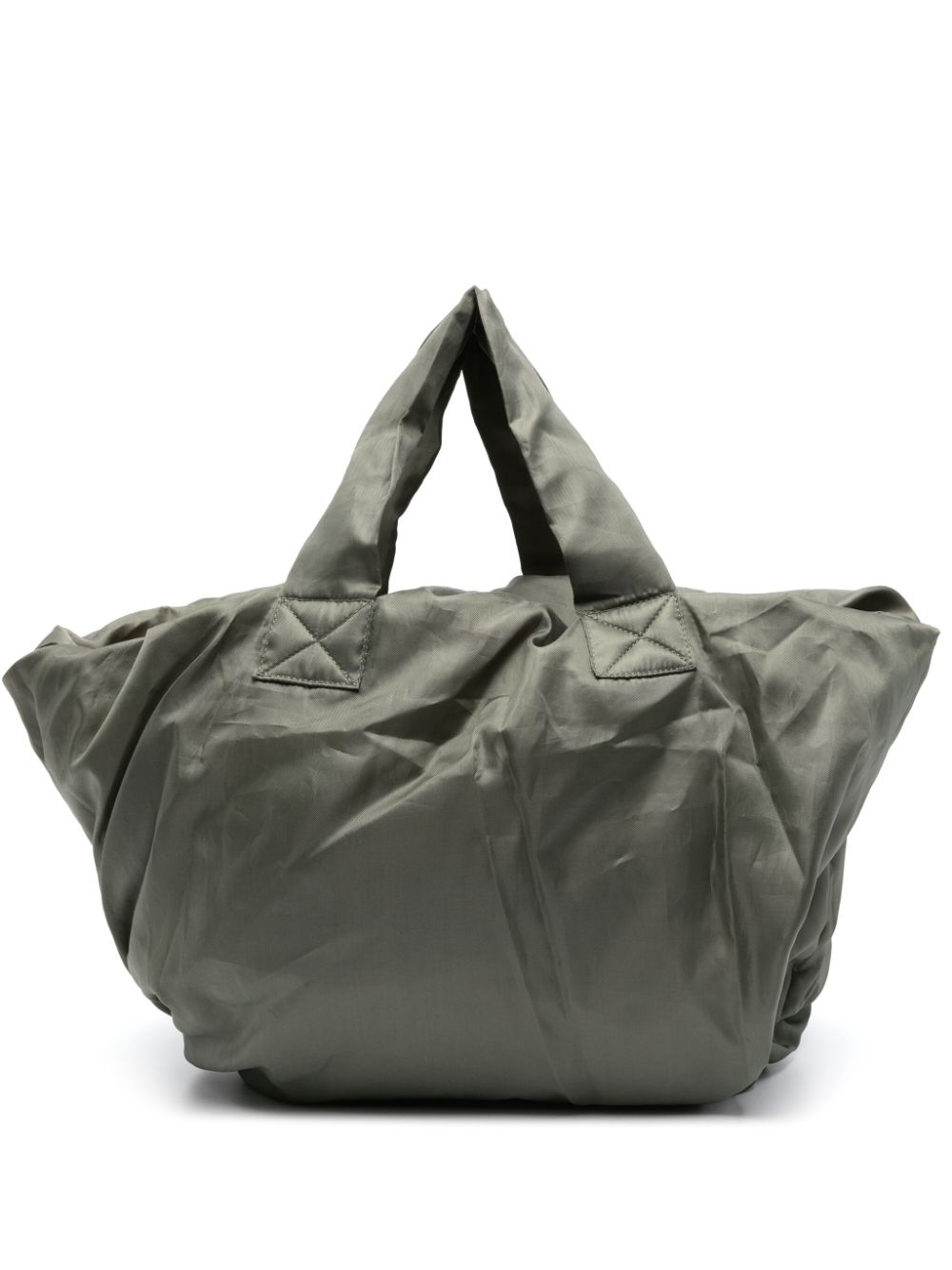 Comme Des Garçons Pre-Owned 2000s padded tote bag - Green von Comme Des Garçons Pre-Owned