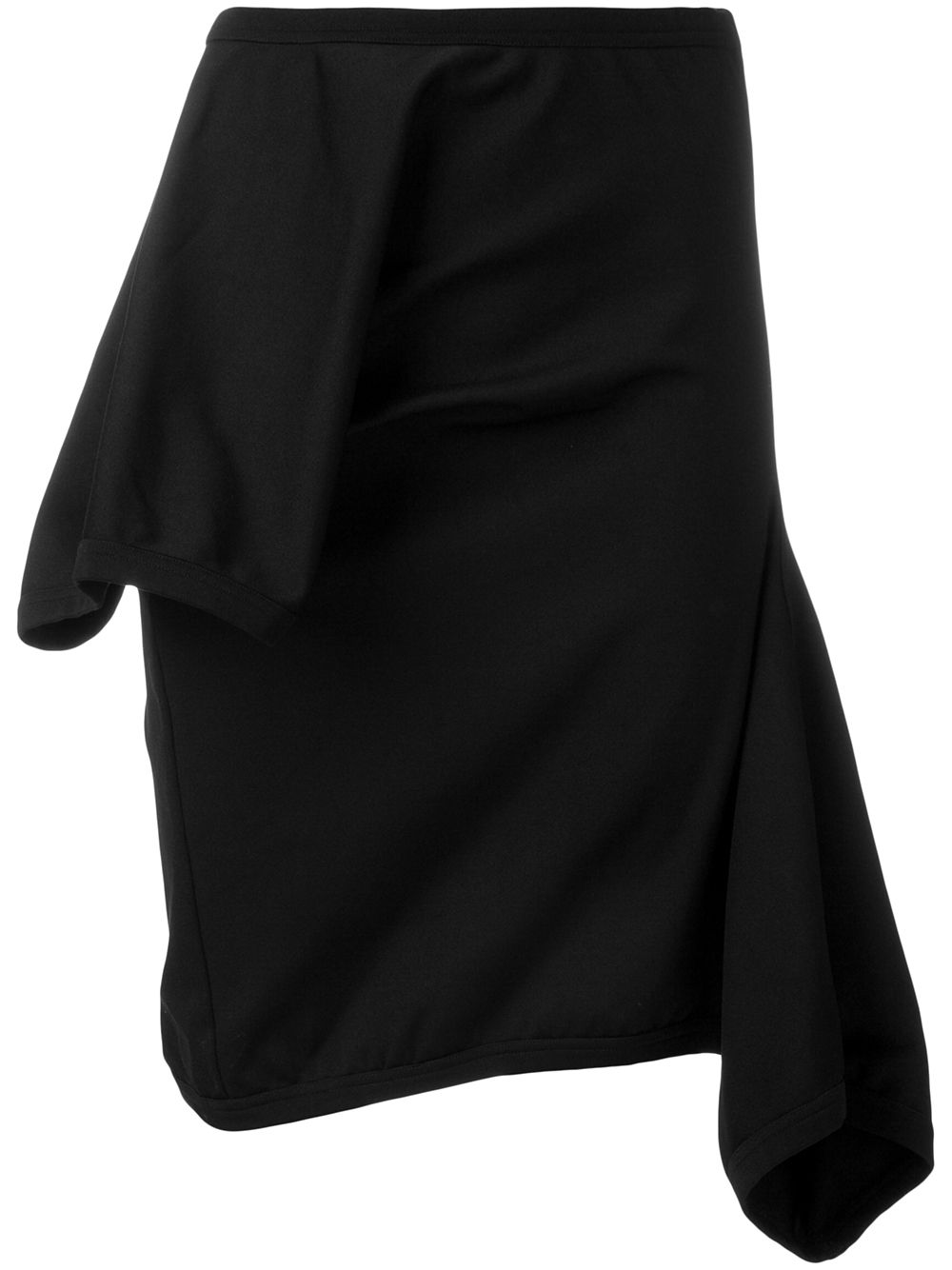 Comme Des Garçons Pre-Owned asymmetric skirt - Black von Comme Des Garçons Pre-Owned