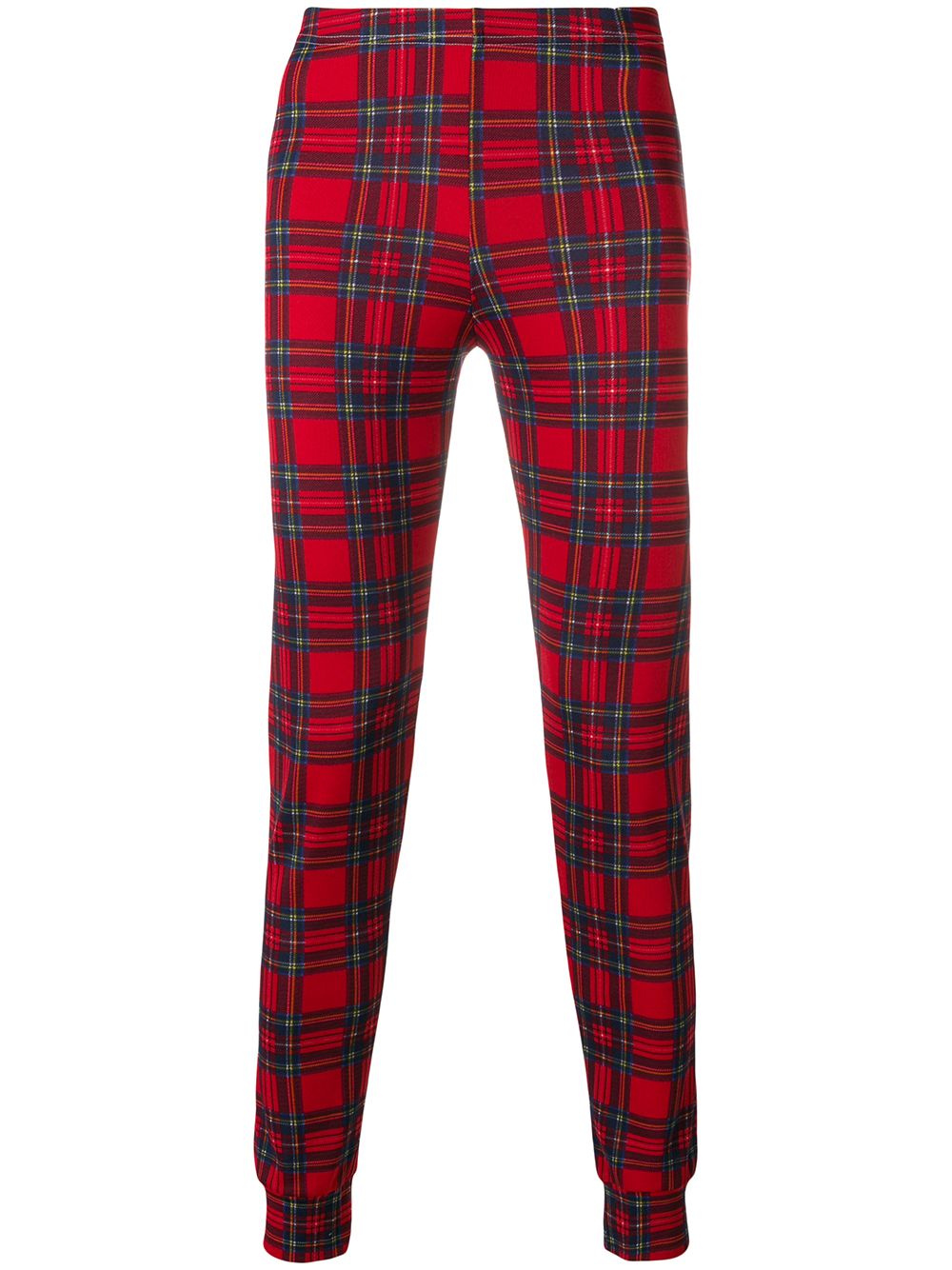 Comme Des Garçons Pre-Owned checkered fitted trousers von Comme Des Garçons Pre-Owned