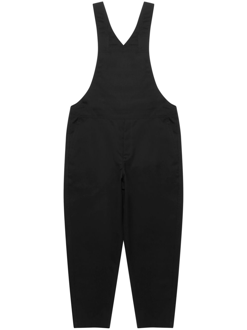 Comme Des Garçons Shirt V-neck wool overalls - Blue von Comme Des Garçons Shirt