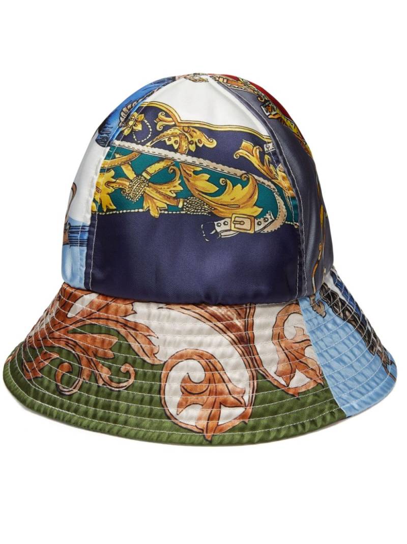 Comme Des Garçons Shirt baroque-print bucket hat - Blue von Comme Des Garçons Shirt