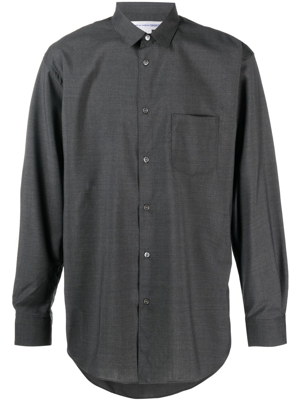 Comme Des Garçons Shirt chest patch-pocket shirt - Grey von Comme Des Garçons Shirt