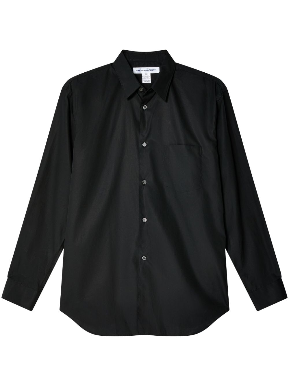 Comme Des Garçons Shirt cotton shirt - Black von Comme Des Garçons Shirt