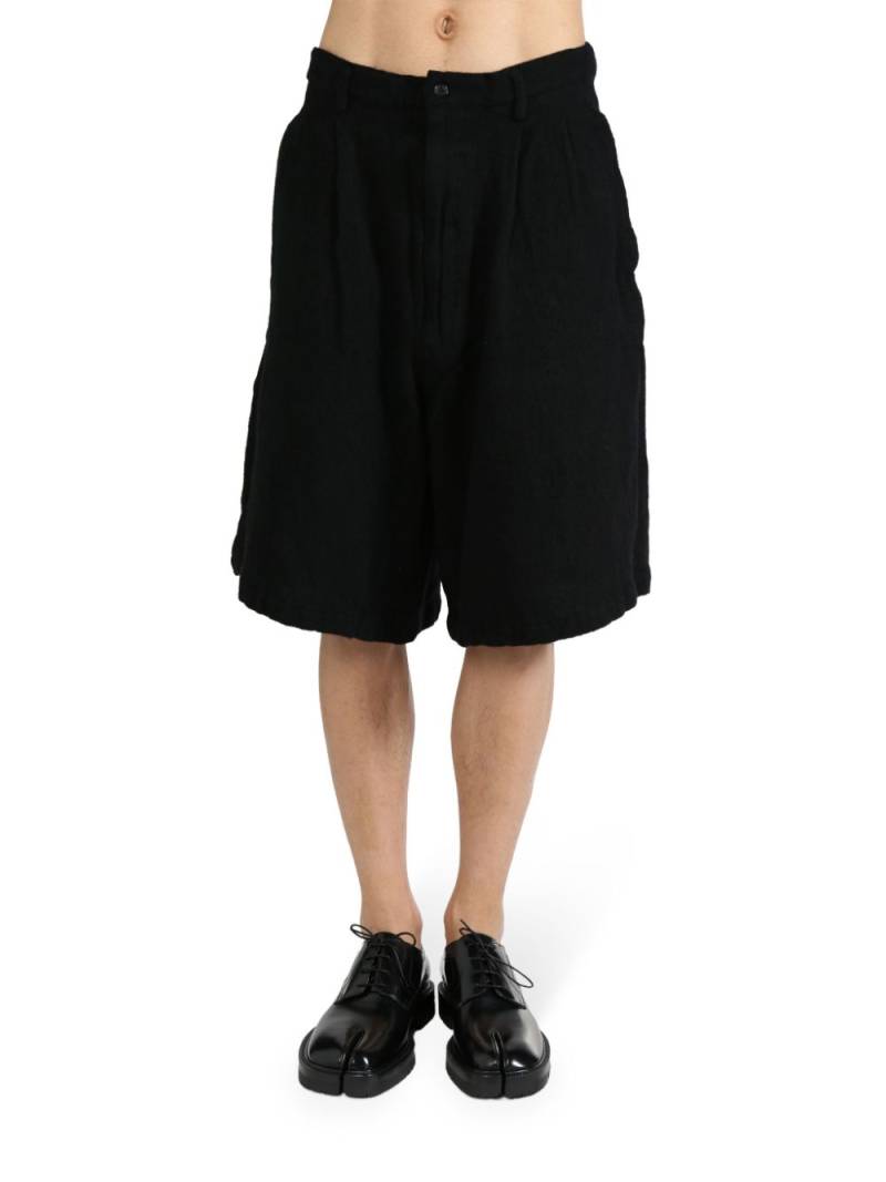 Comme Des Garçons Shirt knee-length shorts - Black von Comme Des Garçons Shirt