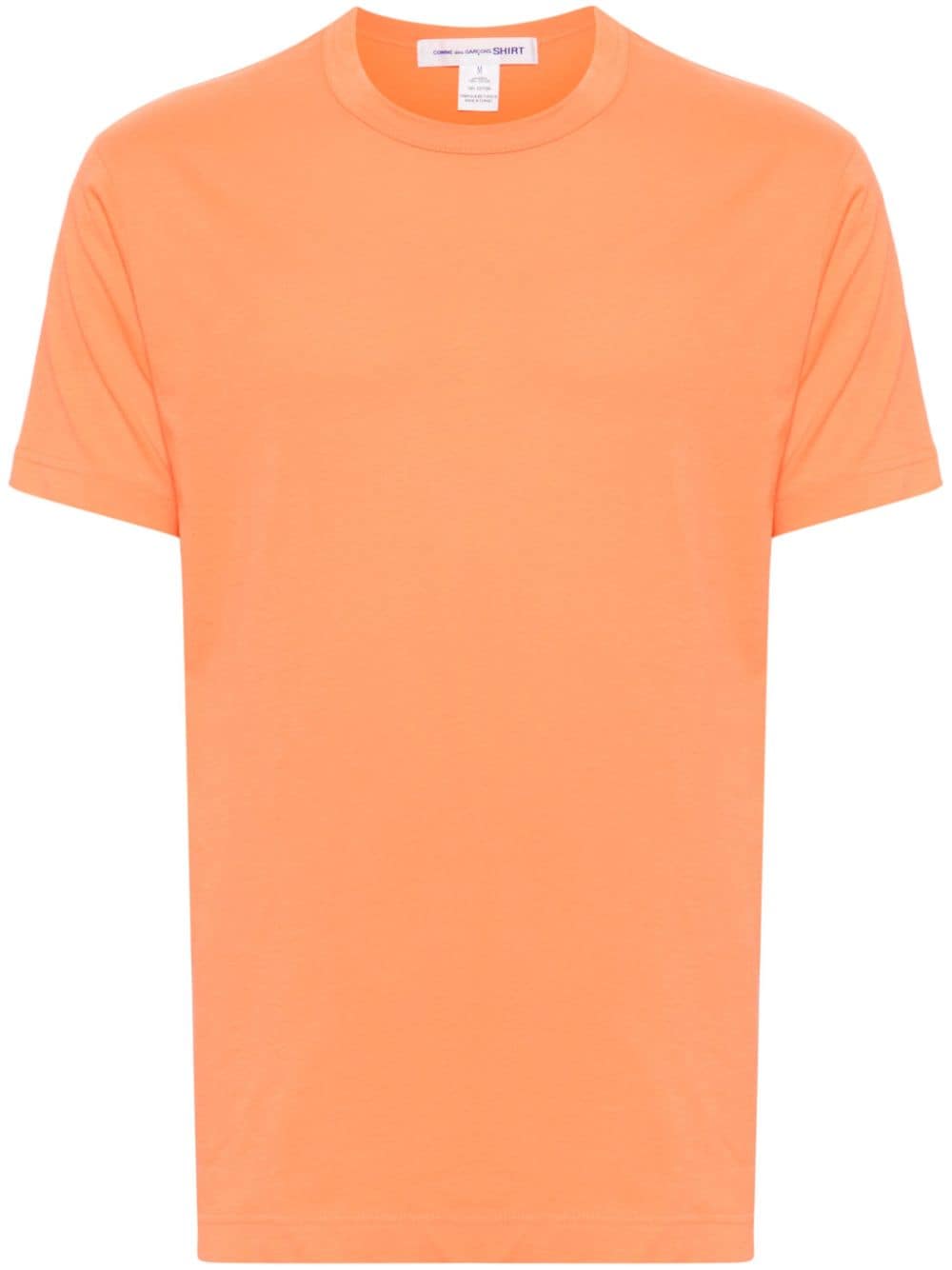 Comme Des Garçons Shirt logo T-Shirt - Orange von Comme Des Garçons Shirt