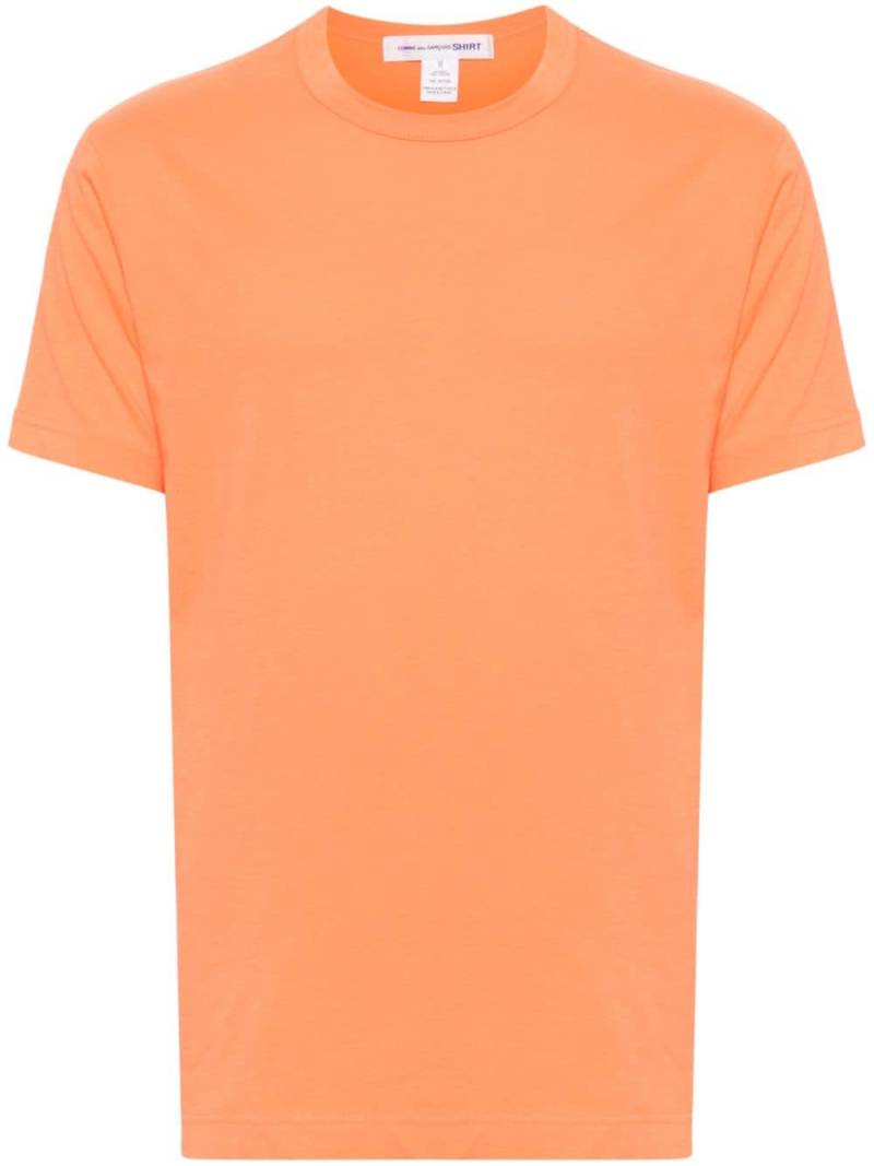 Comme Des Garçons Shirt logo T-Shirt - Orange von Comme Des Garçons Shirt