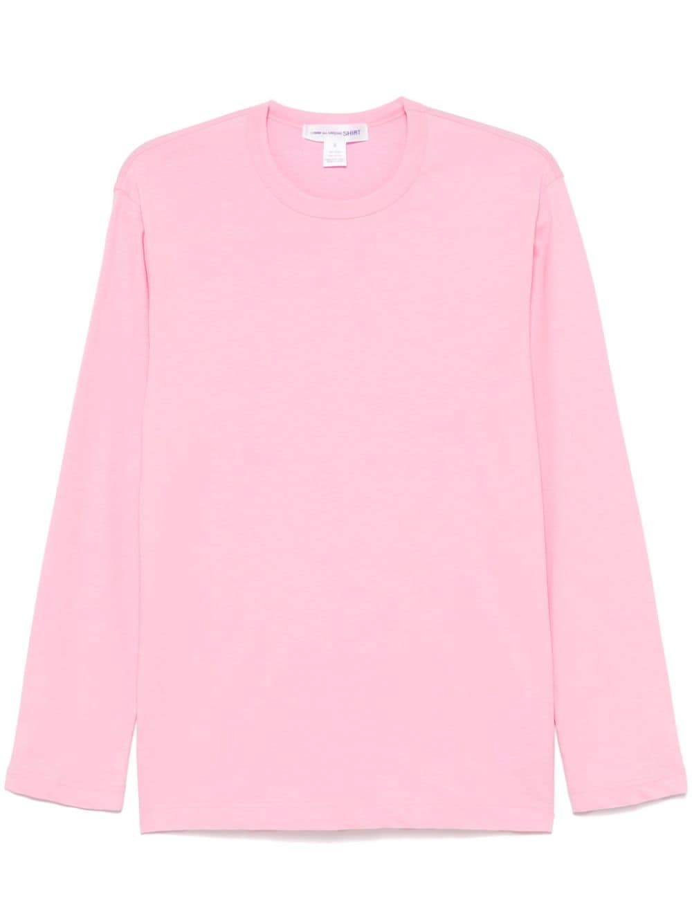 Comme Des Garçons Shirt long-sleeve T-shirt - Pink von Comme Des Garçons Shirt