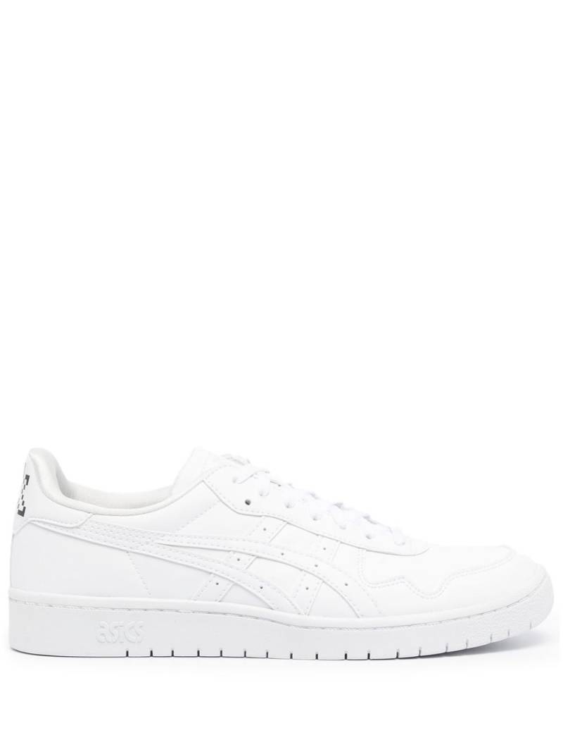 Comme Des Garçons Shirt low-top leather sneakers - White von Comme Des Garçons Shirt