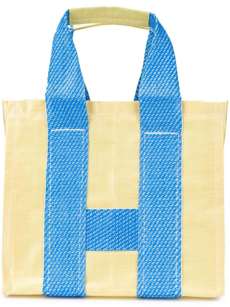 Comme Des Garçons Shirt shopper tote bag - Yellow von Comme Des Garçons Shirt