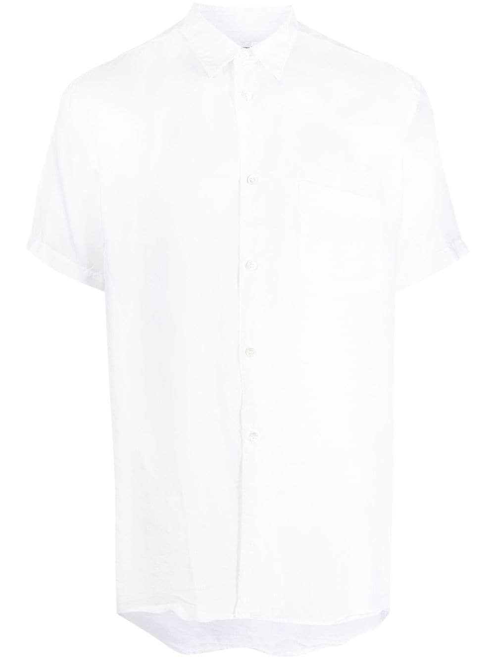 Comme Des Garçons Shirt short-sleeves classic-collar shirt - White von Comme Des Garçons Shirt