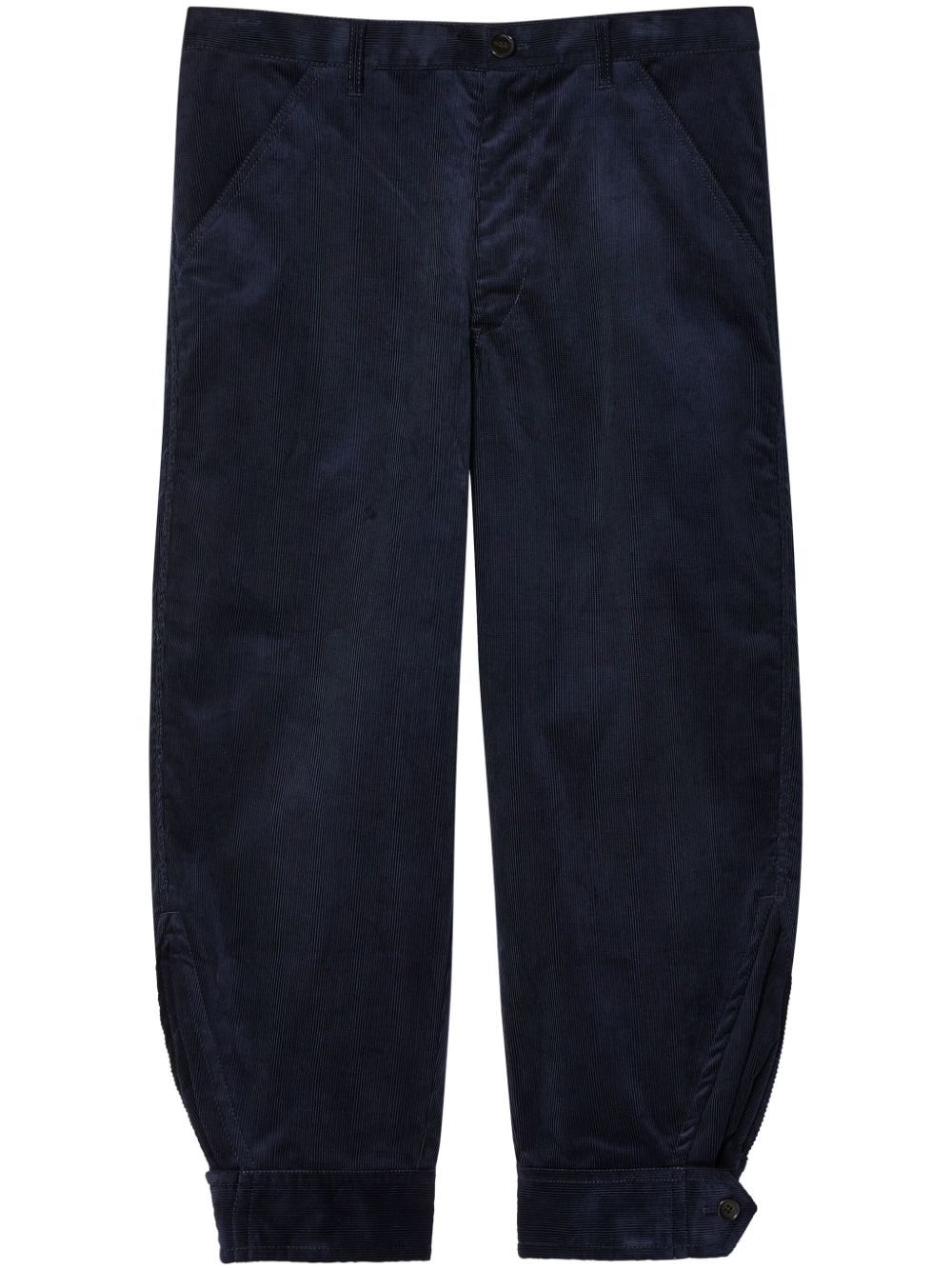 Comme Des Garçons Shirt tapered trousers - Blue von Comme Des Garçons Shirt