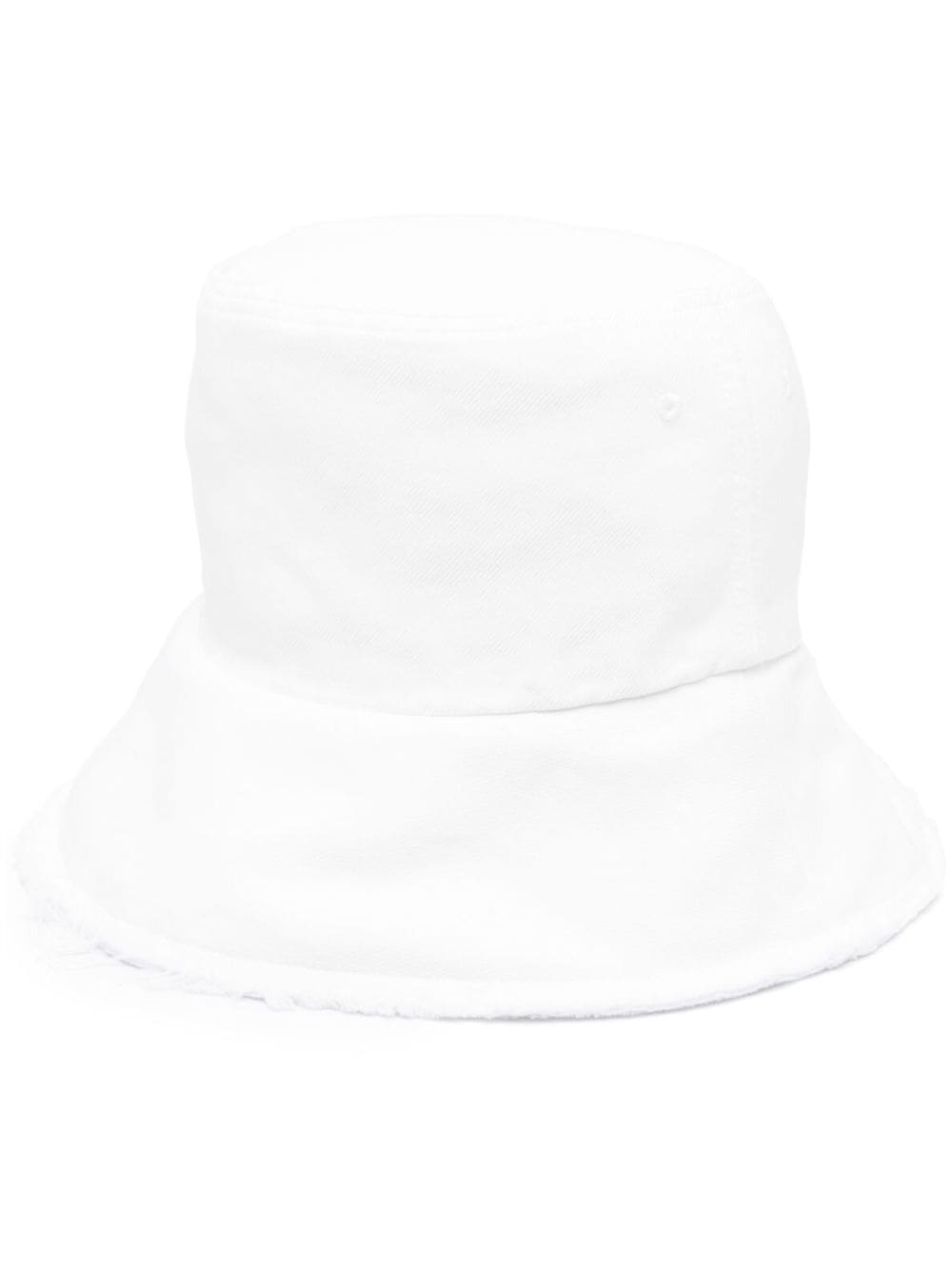 Comme Des Garçons Shirt wide-brim bucket hat - White von Comme Des Garçons Shirt