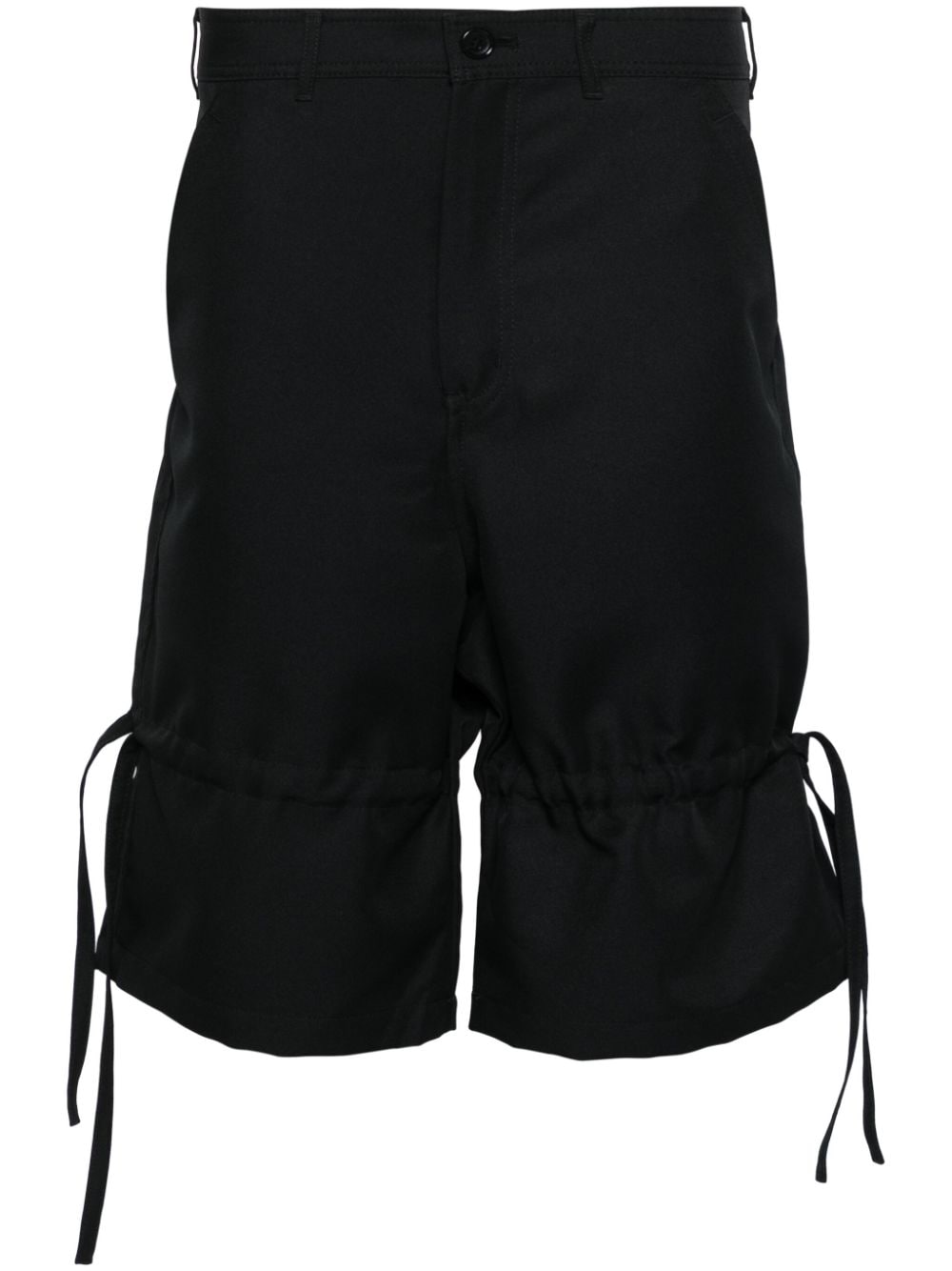 Comme Des Garçons Shirt wide-leg shorts - Black