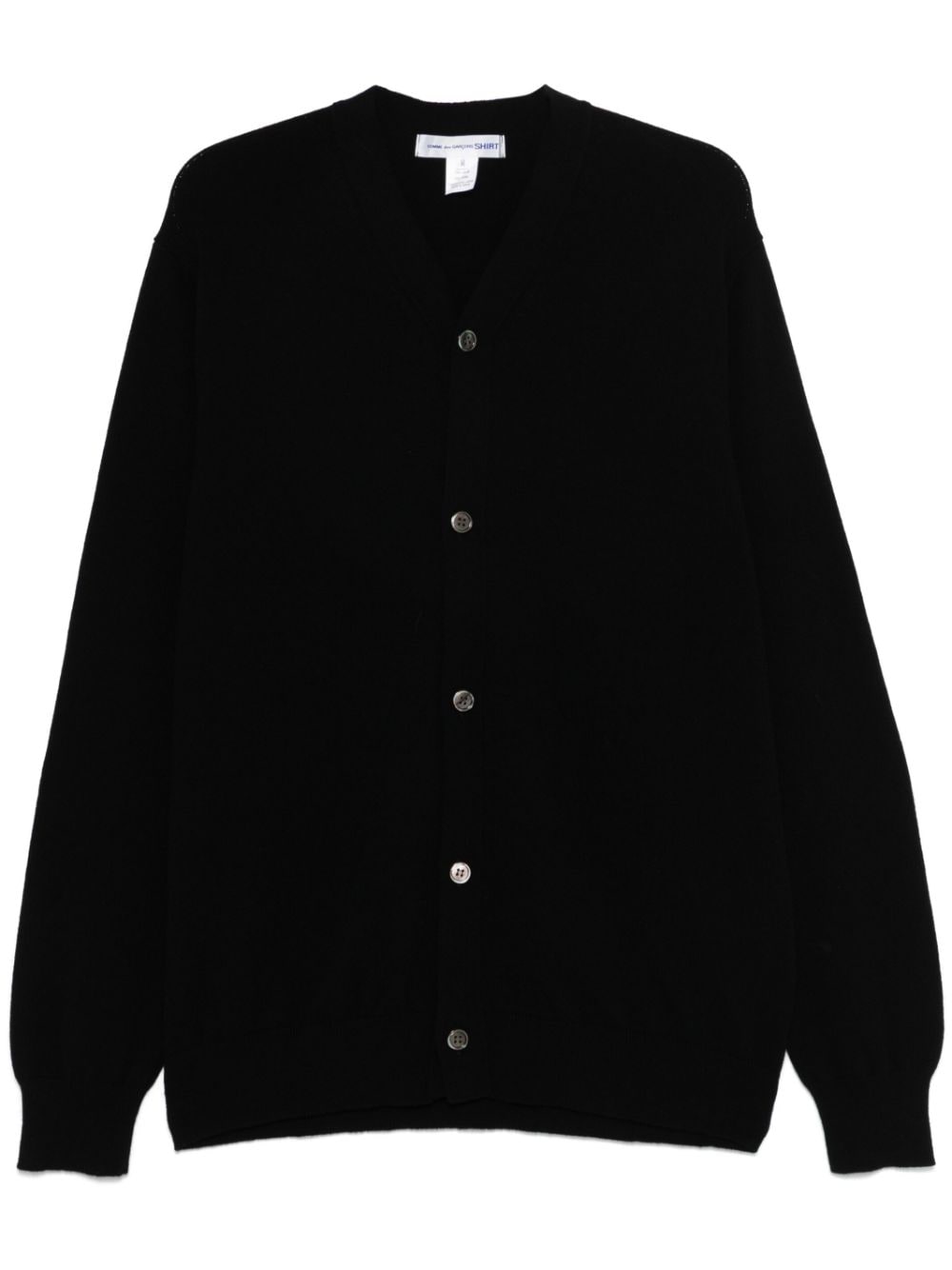 Comme Des Garçons Shirt wool cardigan - Black von Comme Des Garçons Shirt