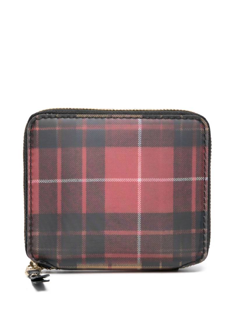 Comme Des Garçons Wallet CDG Lenticular holographic wallet - Red von Comme Des Garçons Wallet