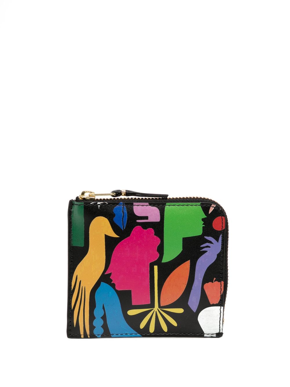 Comme Des Garçons Wallet Diana Ejaita leather wallet - Multicolour von Comme Des Garçons Wallet