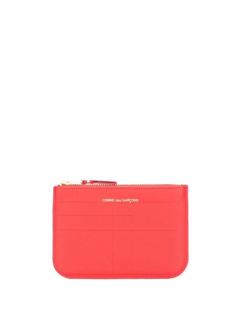 Comme Des Garçons Wallet Intersection textured leather wallet von Comme Des Garçons Wallet