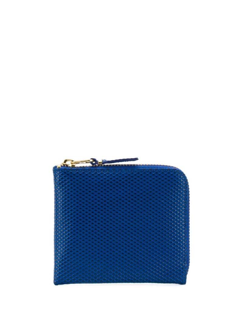 Comme Des Garçons Wallet Luxury zip-around wallet - Blue von Comme Des Garçons Wallet