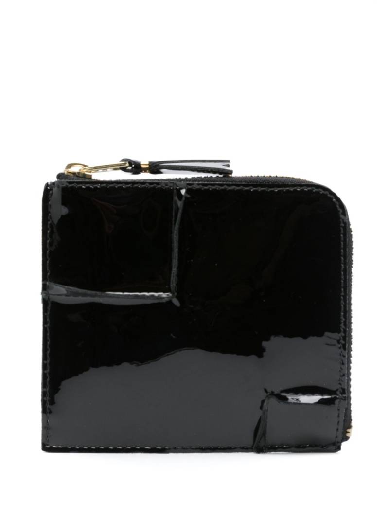 Comme Des Garçons Wallet Reversed Hem wallet - Black von Comme Des Garçons Wallet