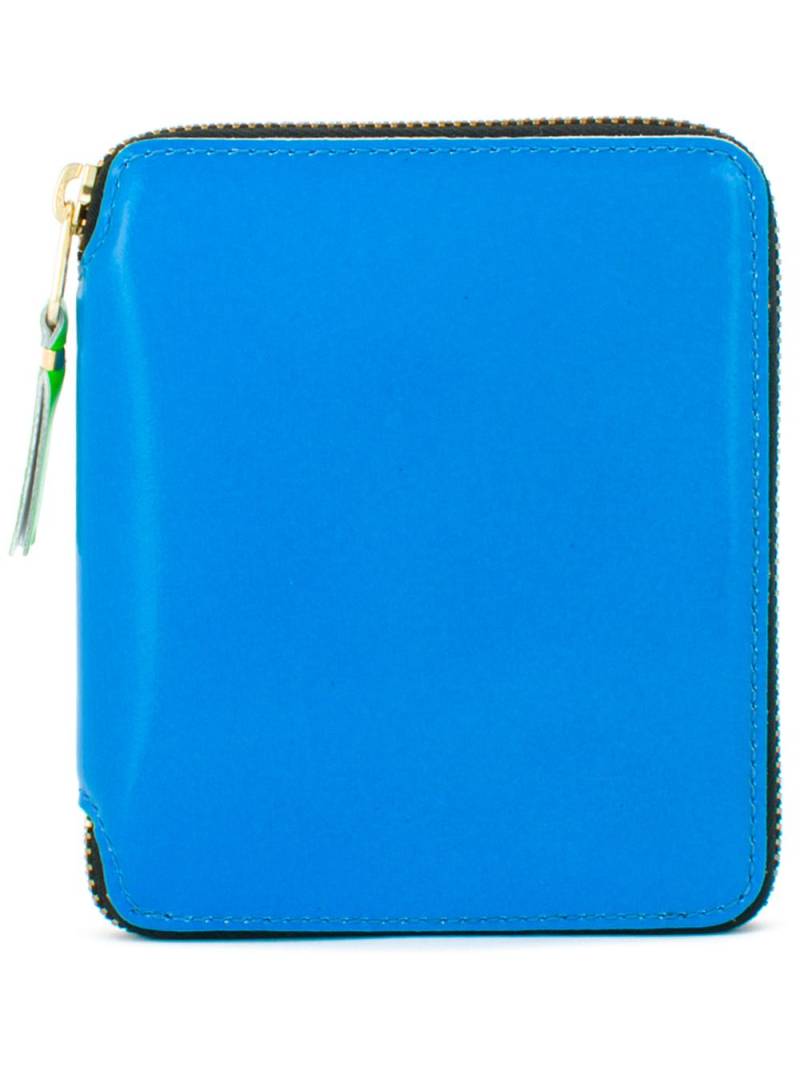 Comme Des Garçons Wallet all-around zip wallet - Blue von Comme Des Garçons Wallet